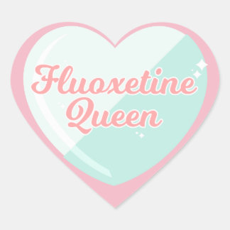 Cœur Sticker Queen Fluoxetine