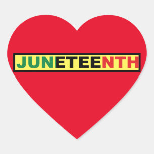 Cœur Sticker rond classique Junetten