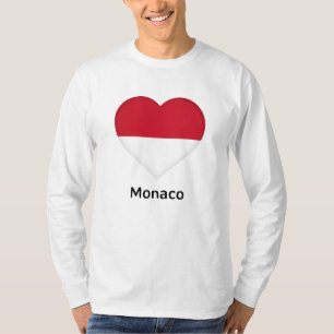 Coeur - T-shirt du pavillon de Monaco