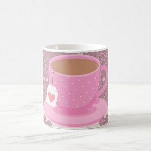 Coeur Thé Mug Amour Design