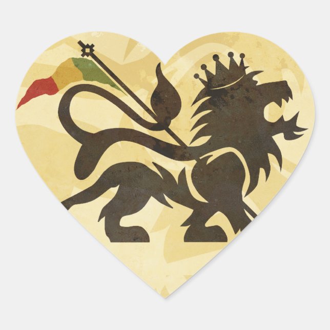 Cœur Un Sticker d'amour (Devant)