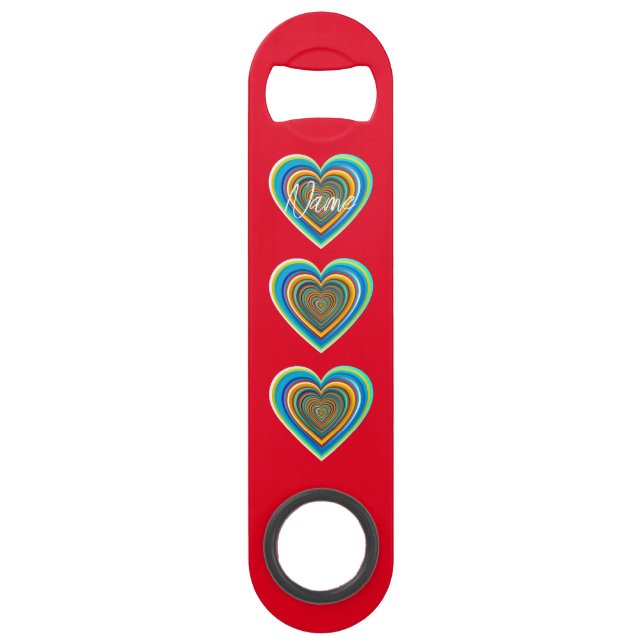 Coeur valentin multicolore Thunder_Cove (Devant)