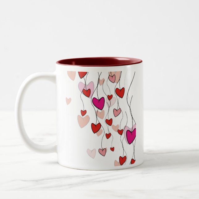 Coeur Vine Mug (Gauche)
