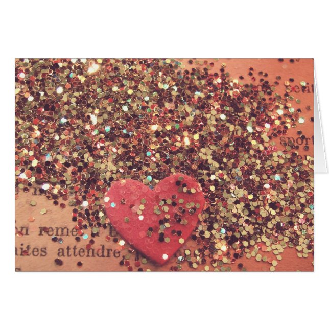 Coeur vintage (Devant horizontal)