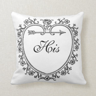 coeur vintage son et sien coussin de coussin