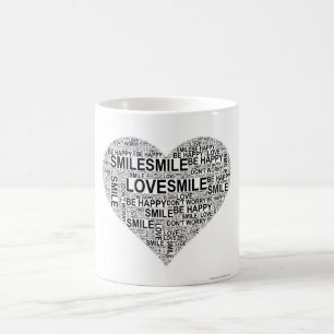 Coeur Word Art Mug