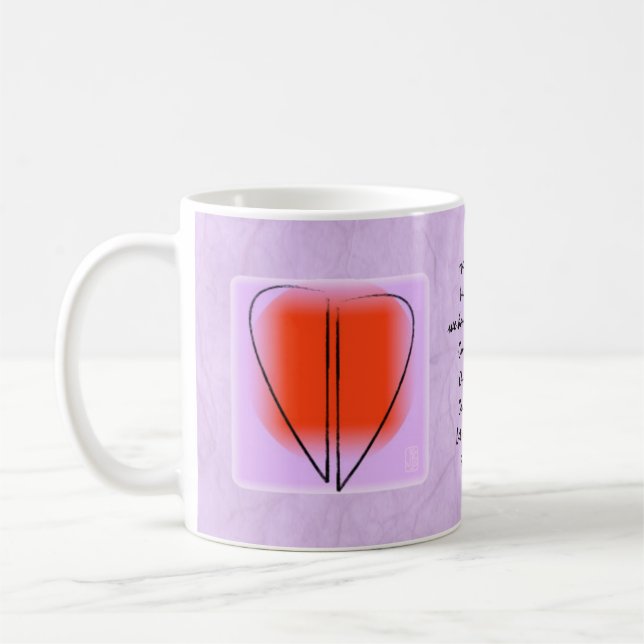 Cœurs. Amour. Mug (Gauche)
