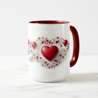 Coeurs artistiques Mug