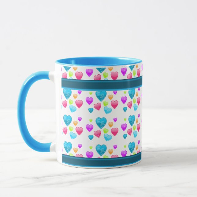 COEURS CAFÉ MUG (Gauche)