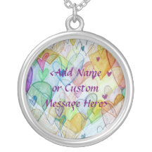 Coeurs communautaires Bijoux Collier d'art personn