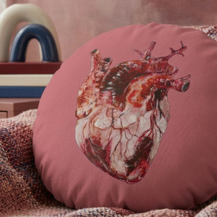 Coeurs Coussins ronds