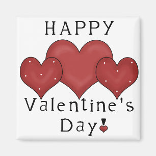 Coeurs D7 - aimant de heureuse Sainte-Valentin de