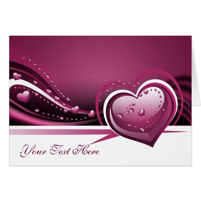 Coeurs d'amour (Devant horizontal)