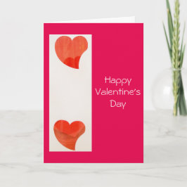 Coeurs dansants Carte Saint-Valentin