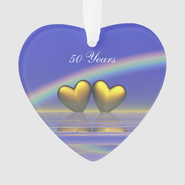 Coeurs d'or du 50e anniversaire (devant)