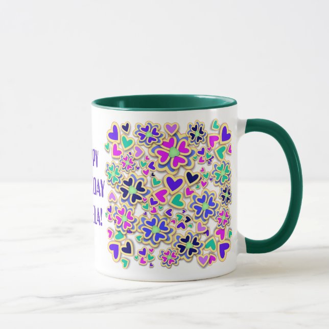 COEURS & FLEURS Mug (Droite)