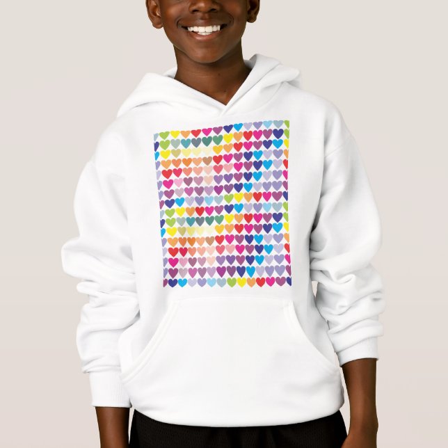 Coeurs infinis Design coloré (Devant)