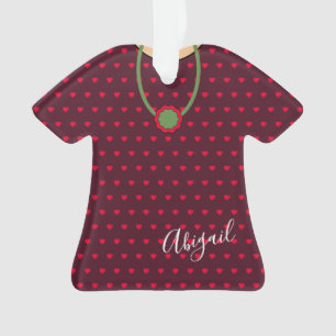 Coeurs mignonnés Robe d'art populaire