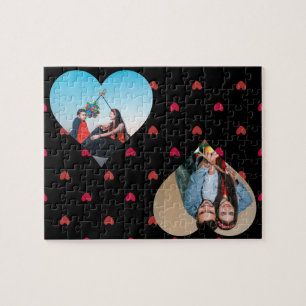 Coeurs photo personnalisés Puzzle de Saint Valenti