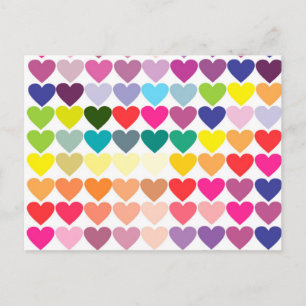 Coeurs Postkarte
