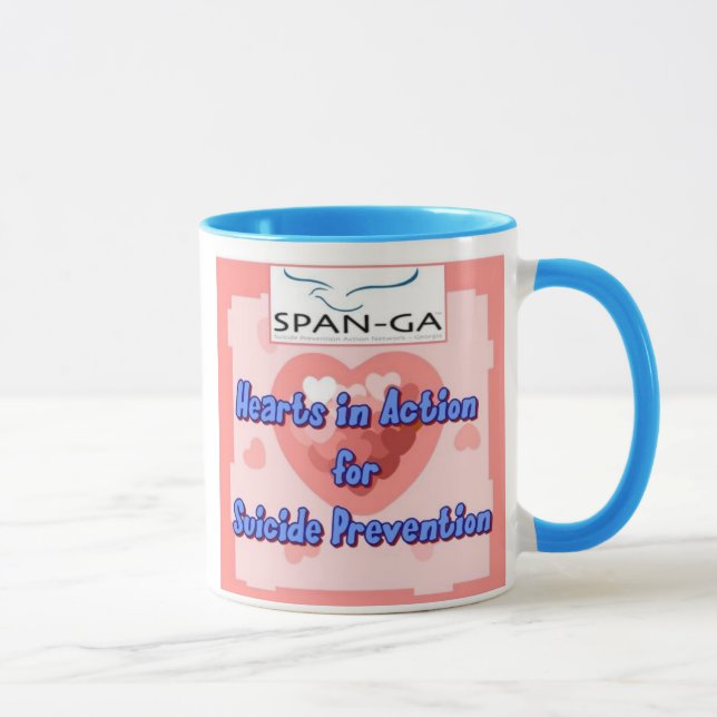 Coeurs pour la tasse de PS (Droite)