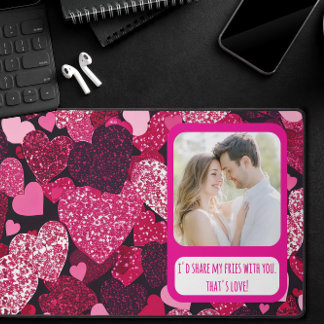 Coeurs rose Parkly Partagez Mes Fries