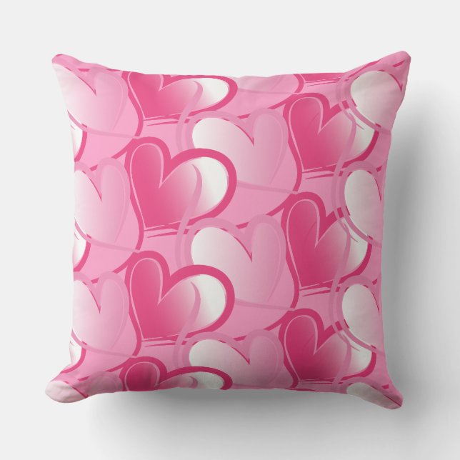 Coeurs roses Le Coussin de Valentine (Recto)