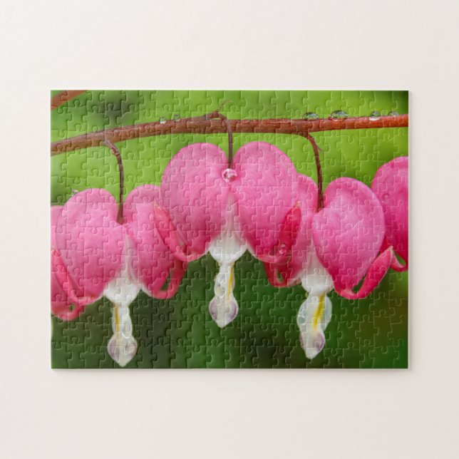 Coeurs saignants dans la pluie Puzzle (Horizontal)