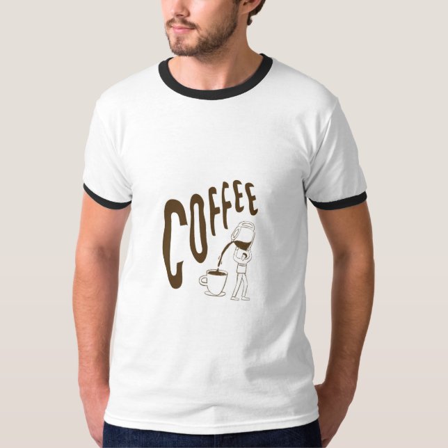 Cofee T-Shirt  (Vorderseite)