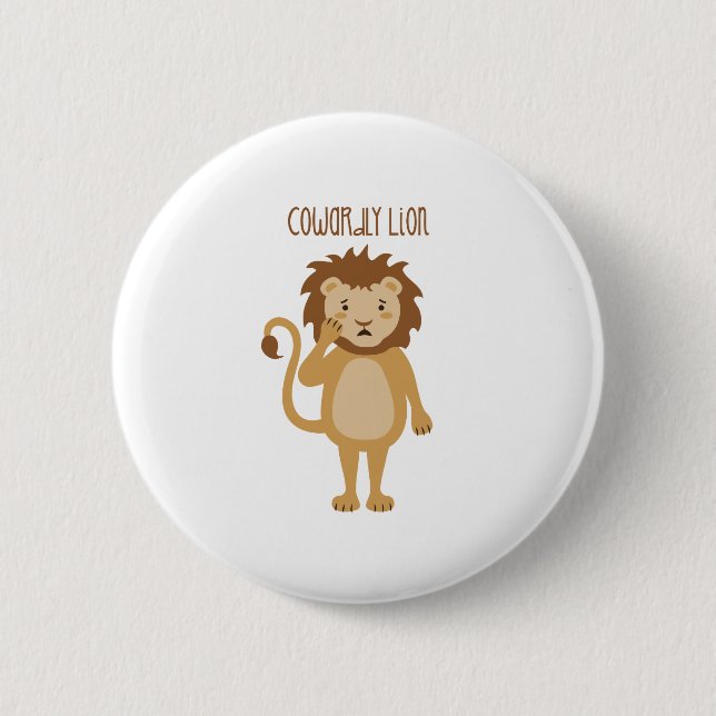 Cofeis Lion Button (Vorderseite)