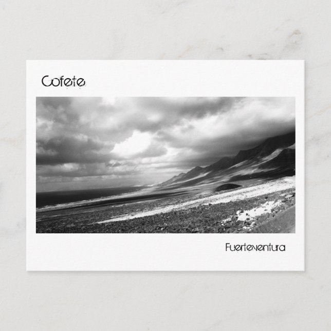 Cofete Fürteventura Postkarte (Vorderseite)