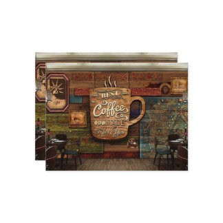 Coffe Cafe Postkarte