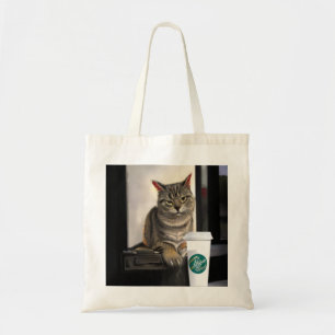 Coffe Cat Tragetasche