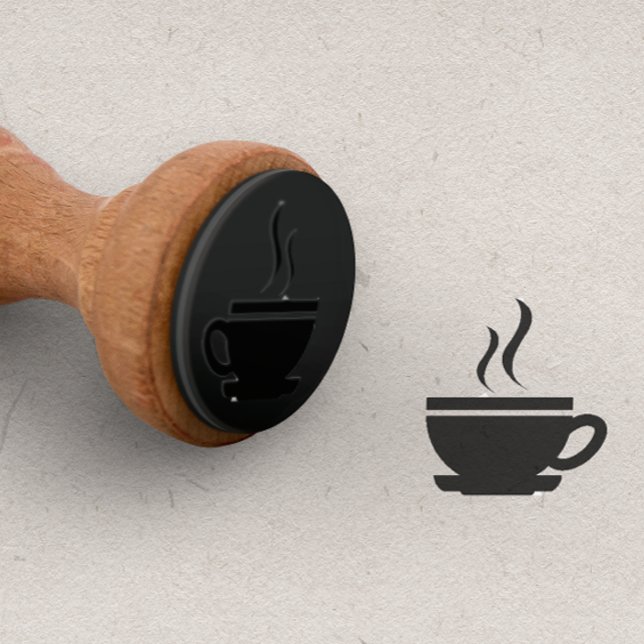 Coffe Cup für Punch Cards Treuekarte Gummistempel (Von Creator hochgeladen)