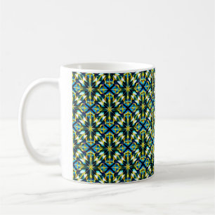 Coffe-Tasse mit geometrischem Muster Kaffeetasse