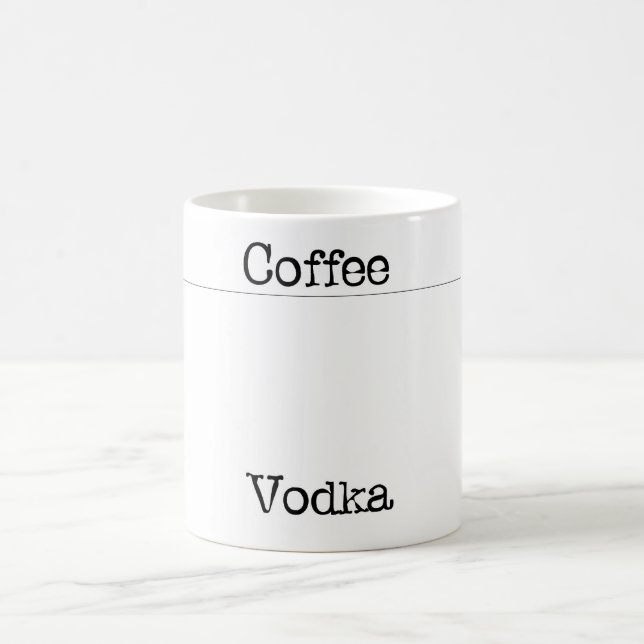 coffe Wodka Kaffeetasse (Mittel)