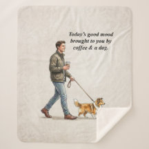 Coffee & a Sheltie Cozy Day
