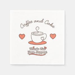 Coffee and Cake Serviette