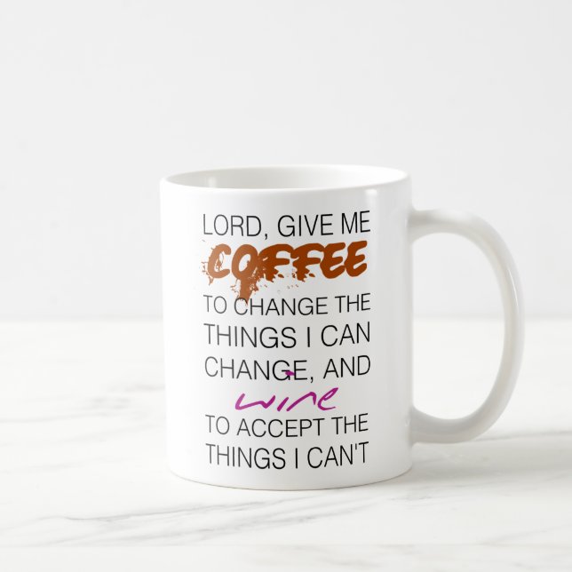 Coffee and Wine Kaffeetasse (Rechts)