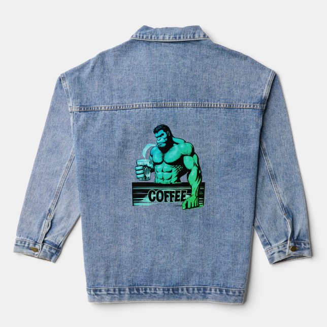 Coffee Ape Jean Jeansjacke (Rückseite)
