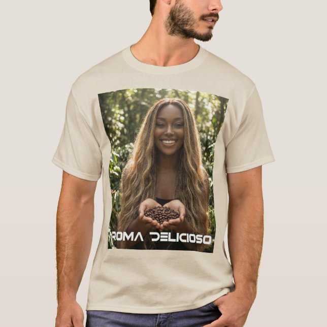 COFFEE - AROMA DELICIOSO T-Shirt (Vorderseite)