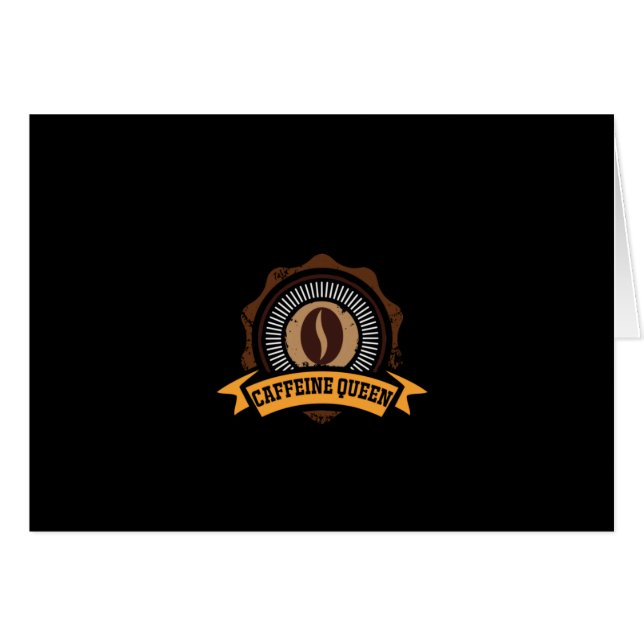 Coffee Art Coffeine Queen (Vorderseite (Horizontal))
