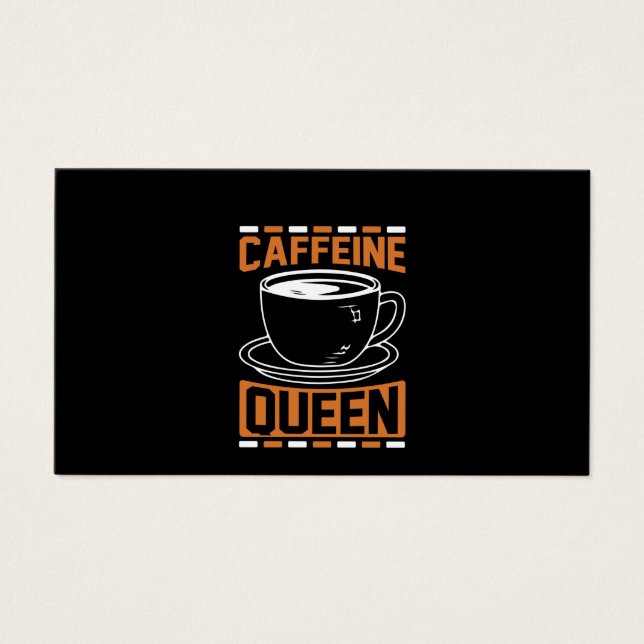 Coffee Art Coffeine Queen (Vorderseite)