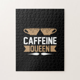 Coffee Art Coffeine Queen