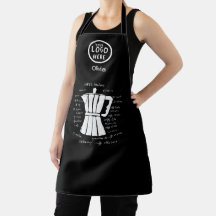 Coffee Bar Italian mopot custom logo