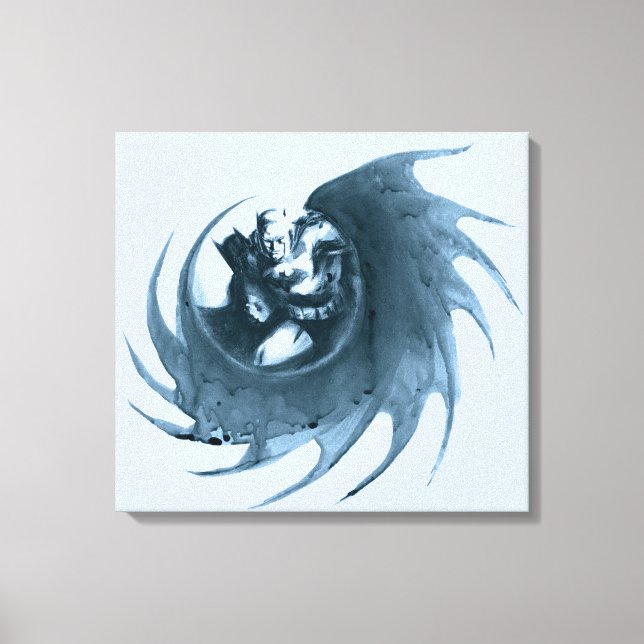 Coffee Batman Leinwanddruck (Vorderseite)