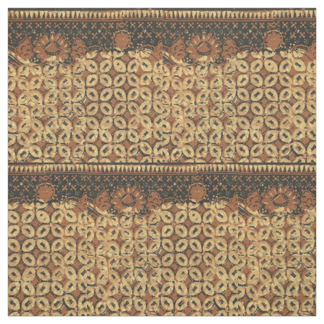 Coffee Bean Batik Art Design Stoff (Muster)