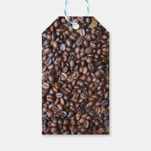 Coffee Bean-Geschenk-Tag Geschenkanhänger (Vorderseite)