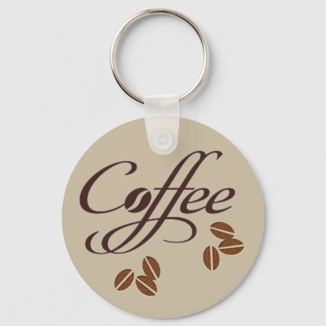 Coffee Bean Key Chain Schlüsselanhänger (Vorderseite)