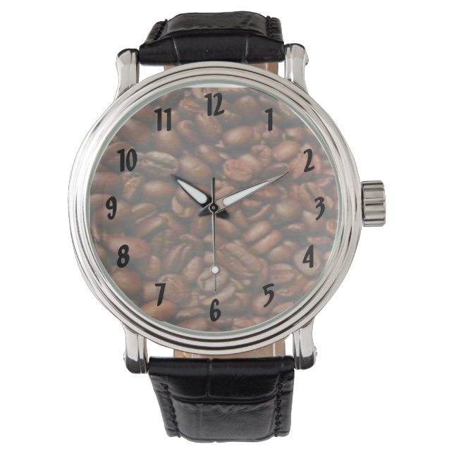 Coffee Bean montre Vintage (devant)